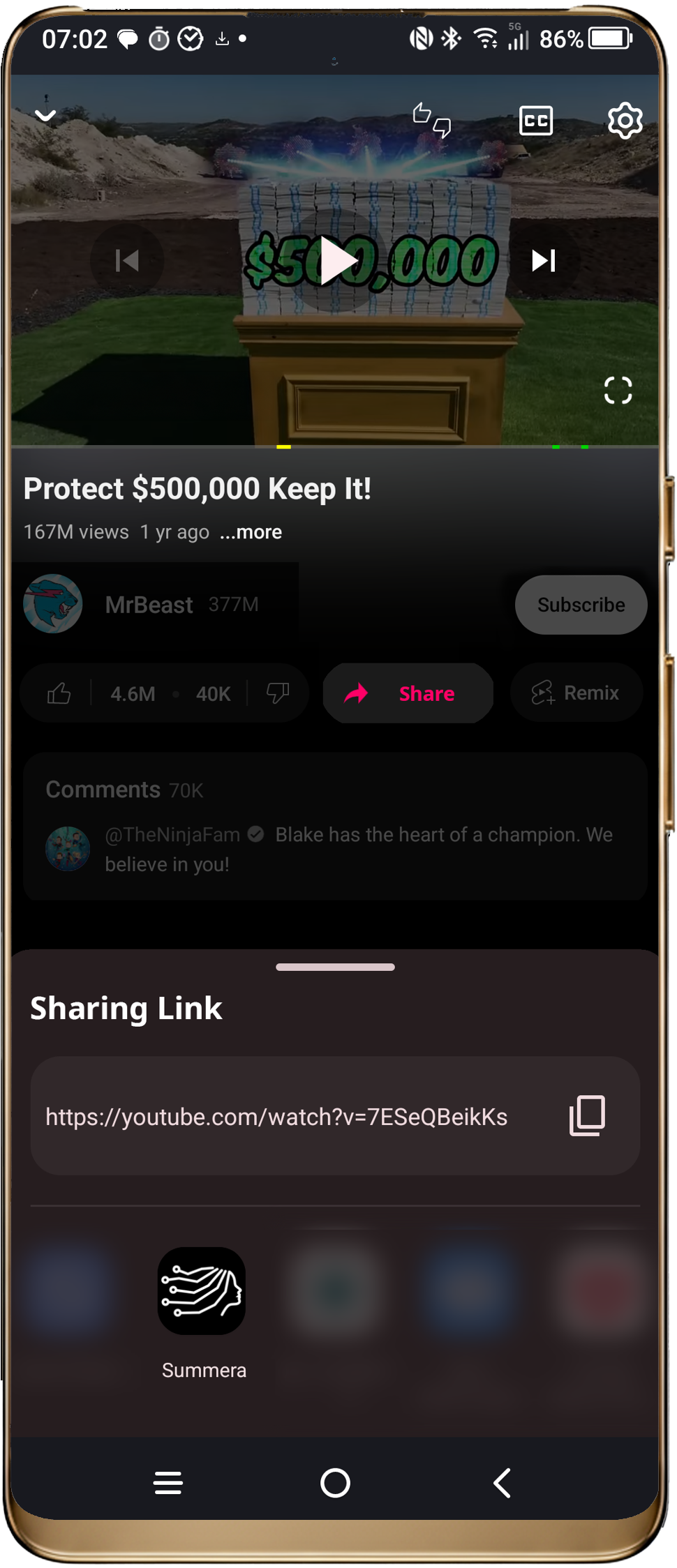 SUMMERA AI app screenshot