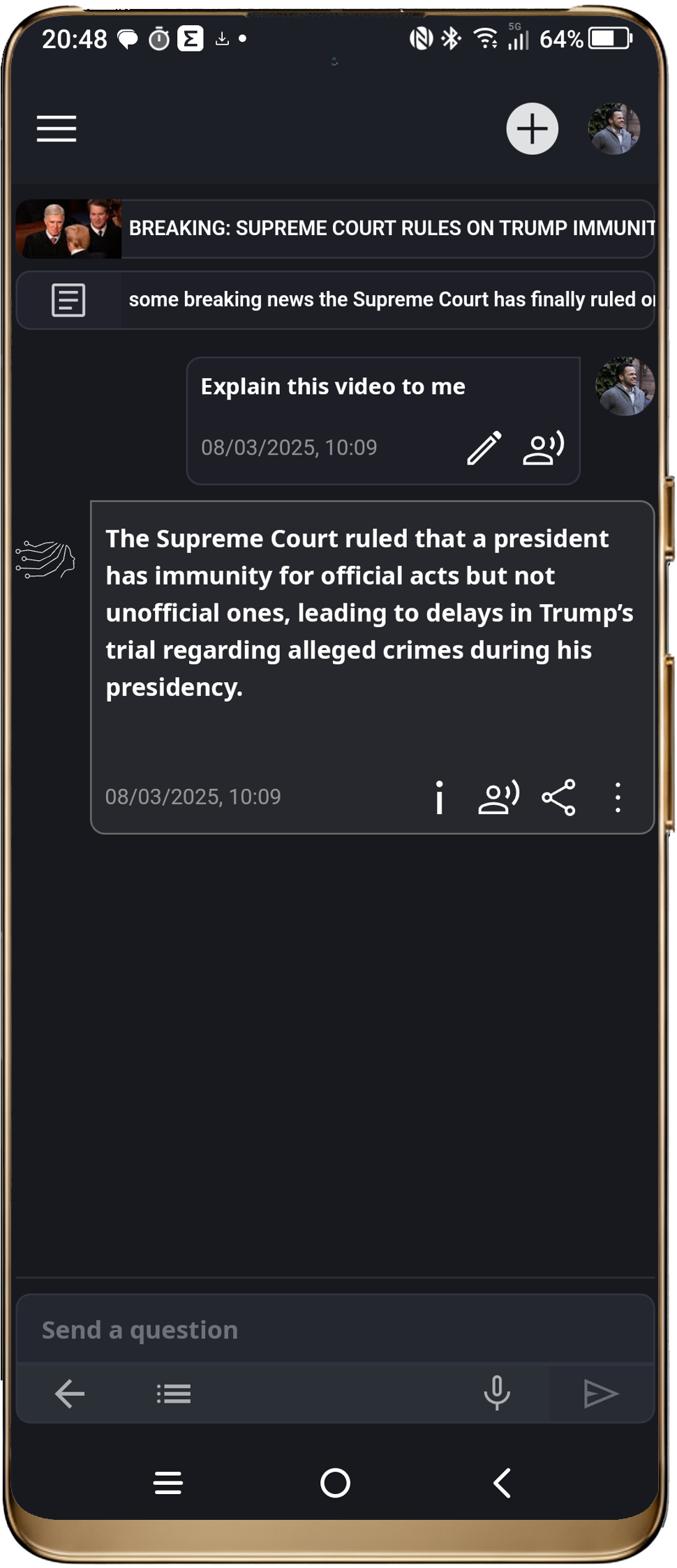 SUMMERA AI app screenshot